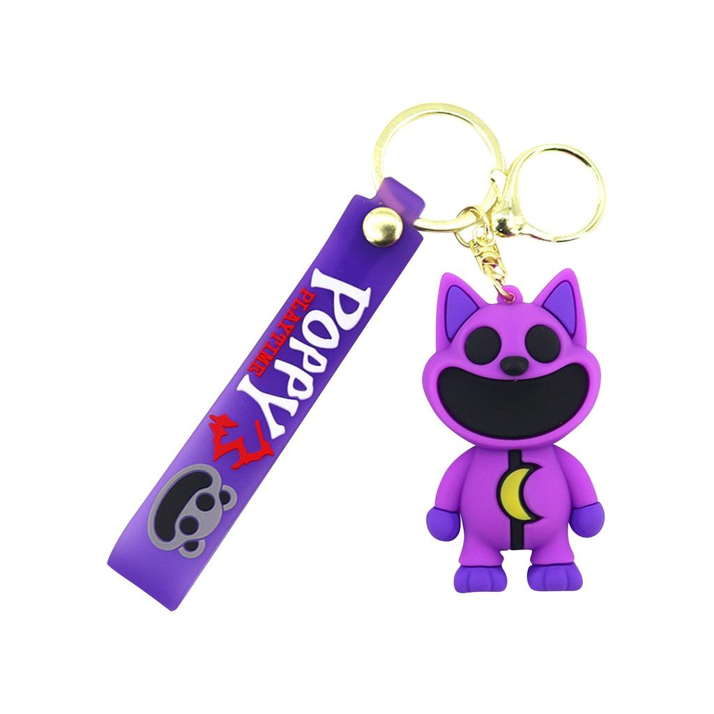 Inspirational Keychain Keyring Christmas Gift, PVC Keychain Charm Car Bag Keychain Backpack Handbag Charm For Boys And Girls