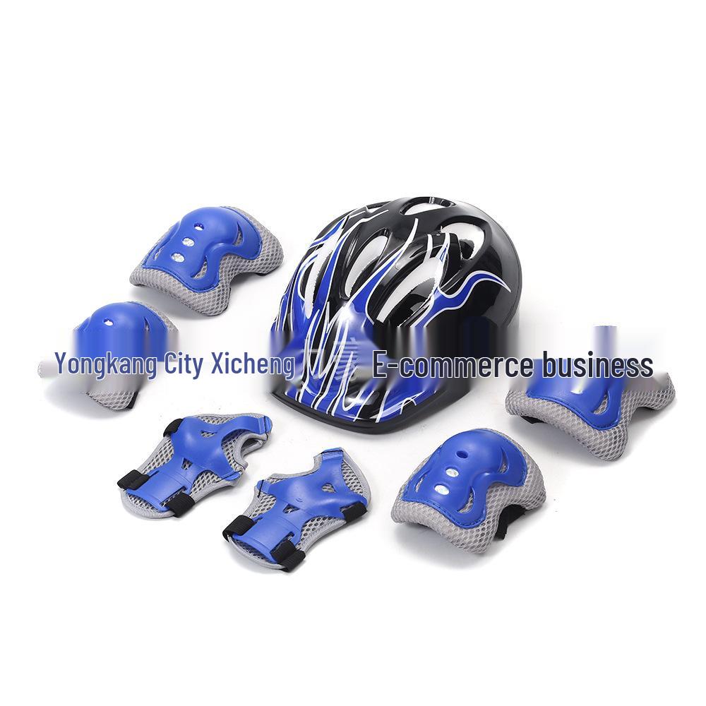 Children's 7-Piece Outdoor Protective Gear Set for Biking and Balance Bikes