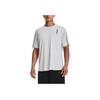 Under Armour Футболка UA Coolswitch Solid Color Crew Neck Short Sleeve T Shirt Men Tops Haze-Gray 1370362-014
