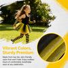 Tutu Skirt Bumblebee Costume Striped Knee Stocking Honey Bee Costume Bee Costume Set  For Women