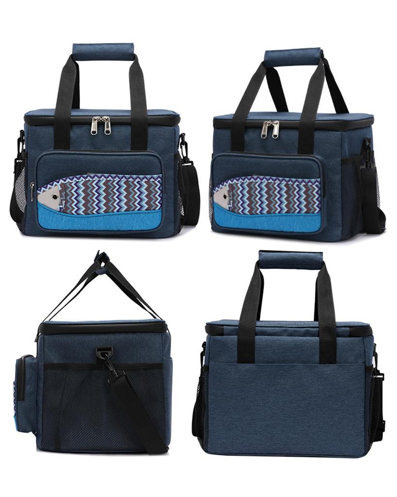 UMJCWELL 25 л Большая вместимость Толстый изоляционный Мягкий изоляционный Ланч Складной Идеально подходит для спорта Клуб «Цветущая сакура» и другие Кулер, Дизайн, Водонепроницаемый,