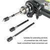 3Pcs Screwdriver Extension Bits Quick Release 1/4 Hex Shank Holder Drill Bit Magnetic
