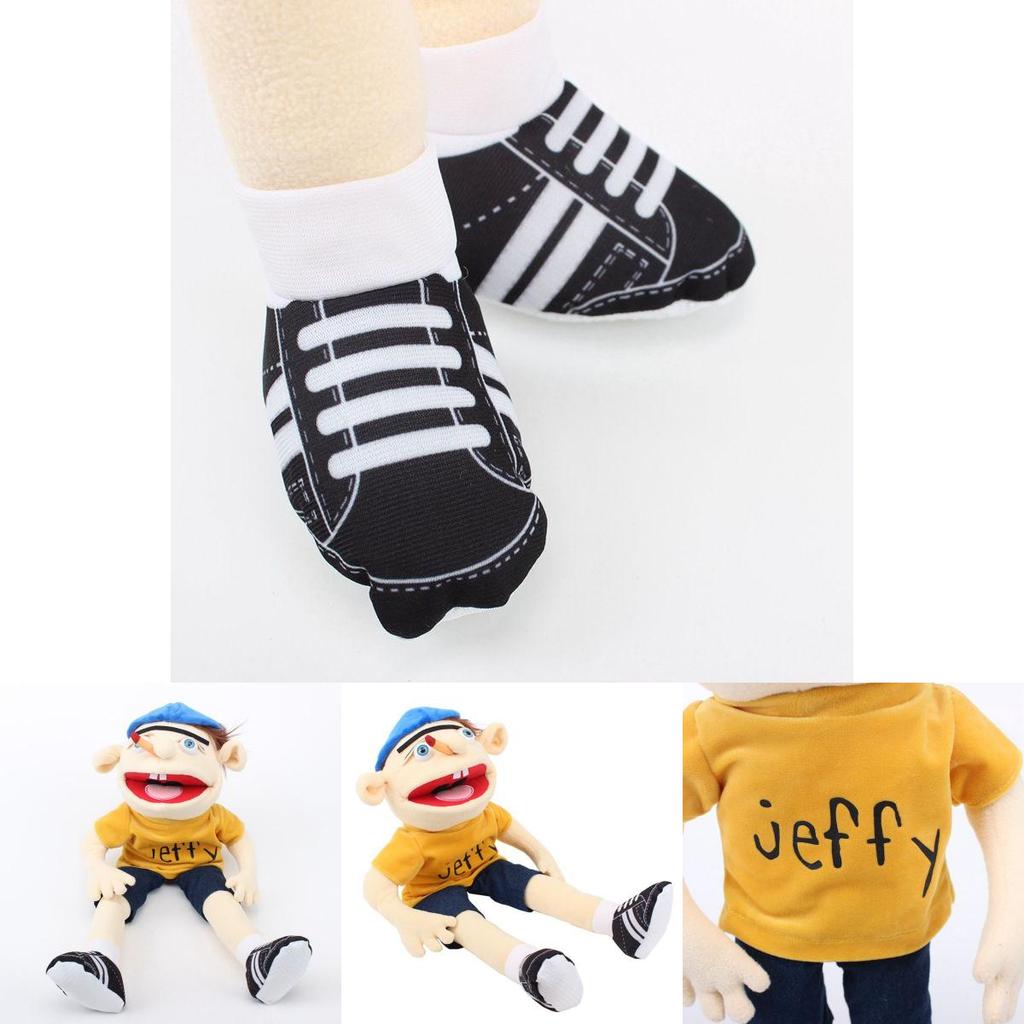 58cm/22.83in Jeff Puppet – Handmade Soft Polyester Material – Parent-child Play