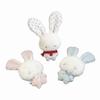 Soft Stuffed Rabbit Doll Pendant Long Ear Stuffed Bag Charm Cartoon Backpack Pendant  Backpack