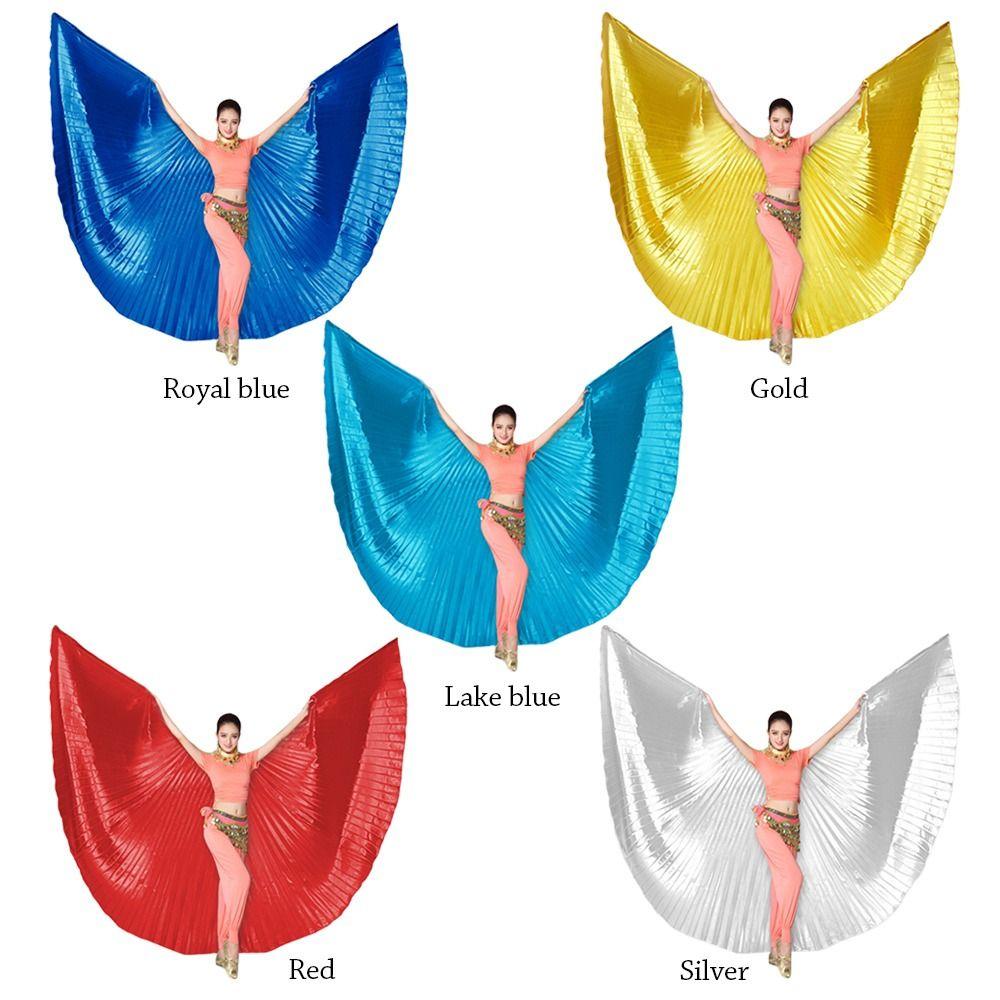 Clothing Prop Carnival Festival Performance Costume With Sticks Isis Wings Belly Dance Wings