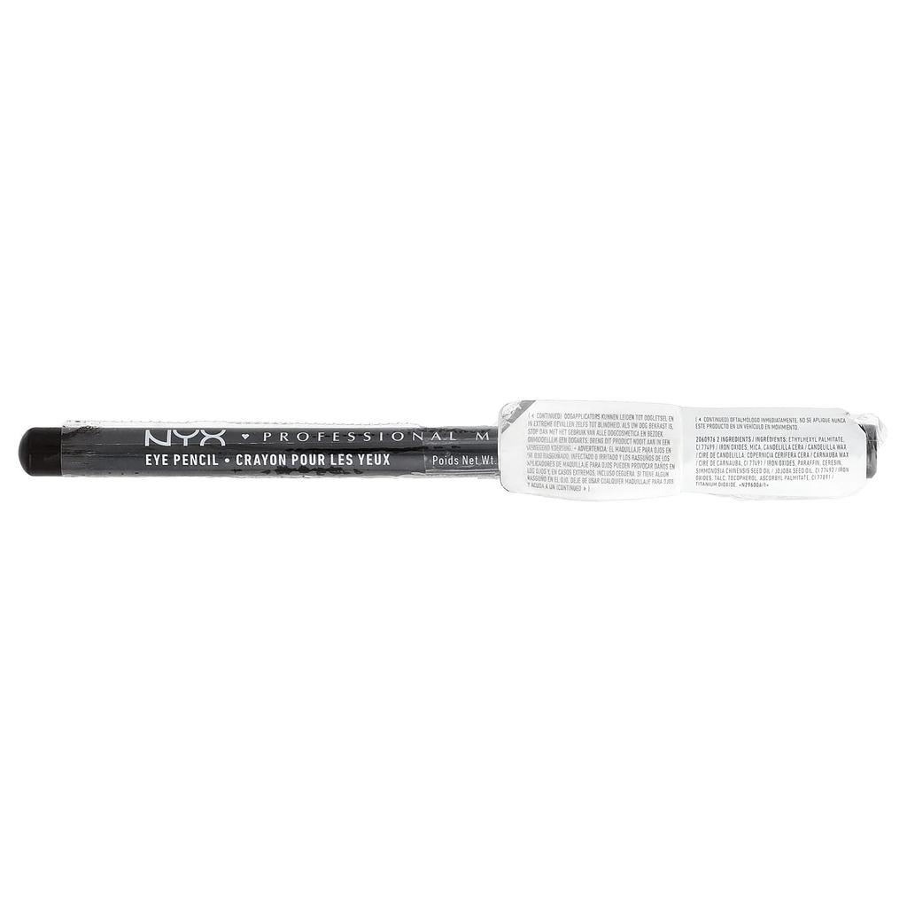 NYX PROFESSIONAL MAKEUP Тонкий карандаш для глаз, 931 Черно-коричневый, 1,1 г (0,03 унции)