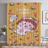 Chibi Maruko-chan Shades Anti-mosquito Curtains for Living Room Blackout Curtain for Room 2 Panel Partition Halloween Decoration