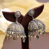 Oxidized Silver Celebrity Inspired Jhumki Earrings