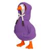 Desk Goose Hoodie 7-Inch Goose Statue Outfit Miniature Hoodie with Drawstring Clothes for Desktop Goose Table Decoration