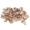 200Pcs Wooden Hearts 16x22mm Premium Wood Eco Friendly Nontoxic Wide Application Heart Cutouts for DIY Gifts Craft