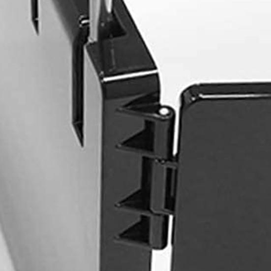 Mirror Realistic Reflection Easy To Store ABS 360-degree Tri-fold Mirror for Gift