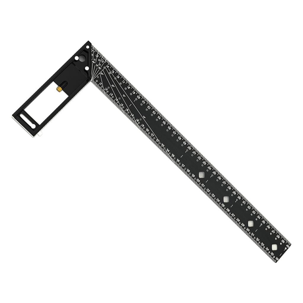 Карпентер-квадрат, FramingSquare, Карпентер-квадрат 12 дюймов/15,7 дюйма, линейка прямых углов, линейка FramingTool L-образной формы