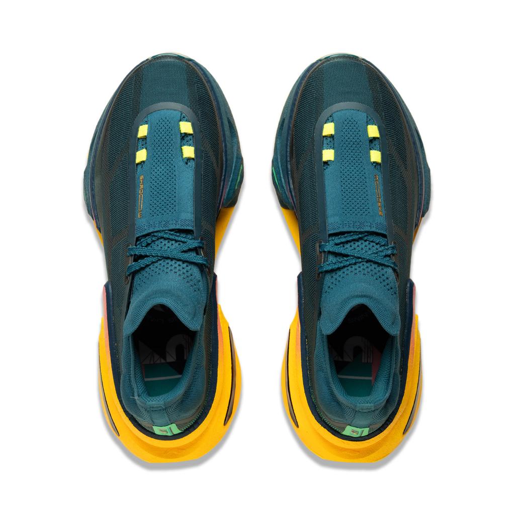 Кроссовки Li Ning Absolute Shadow 3.0 In My Name Glory Technology с амортизацией, дышащие, с отскоком, низкие, повседневные, унисекс, кроссовки, зеленые ARRU005-8