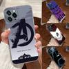 Прозрачный чехол для телефона с логотипом Мстителей Для iPhone 17 Pro Max 17E 11 12 13 14 15 16 Pro Max 15 Plus 17 Air 16E 7 XS Мягкая накладка
