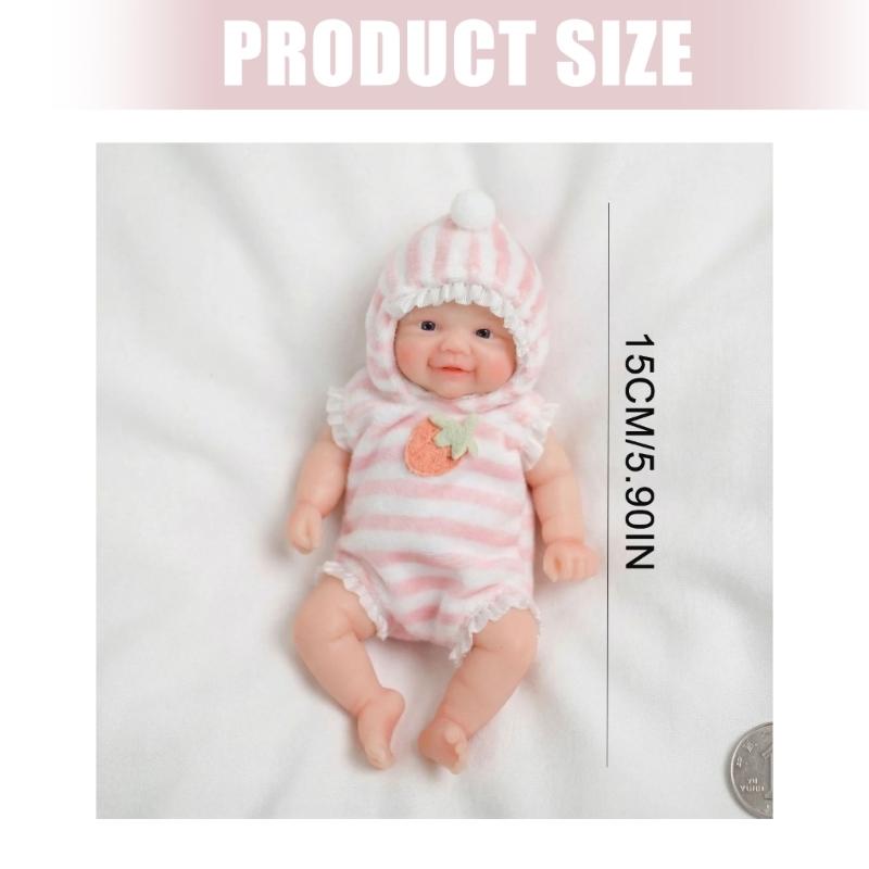 Waterproof Baby Doll with Twistable Limb for Toddler Roleplay Fun Parent Kids Sensory Social Skill Development Reborns