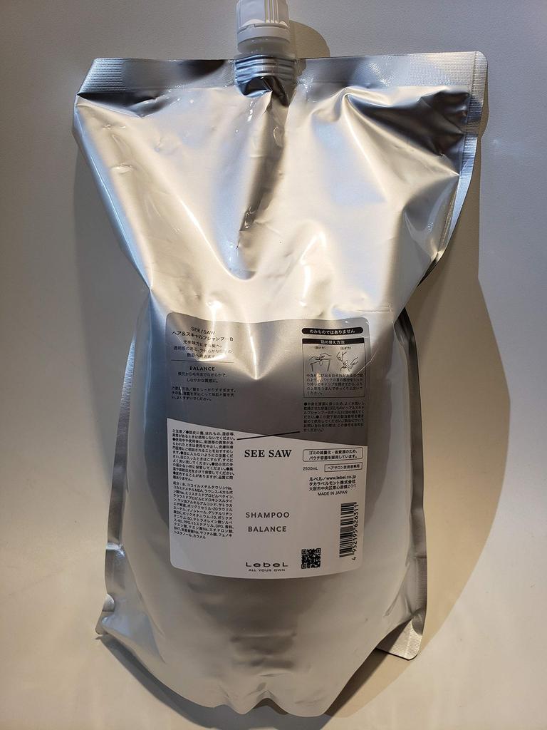 Шампунь для волос и кожи головы «Качели» B (Баланс) <Refill> (2500мл)