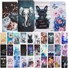 Кожаный чехол-книжка для Samsung Galaxy S24 Ultra S23 Plus S23 FE с рисунком кошки и бабочки, кошелек, держатель для карт