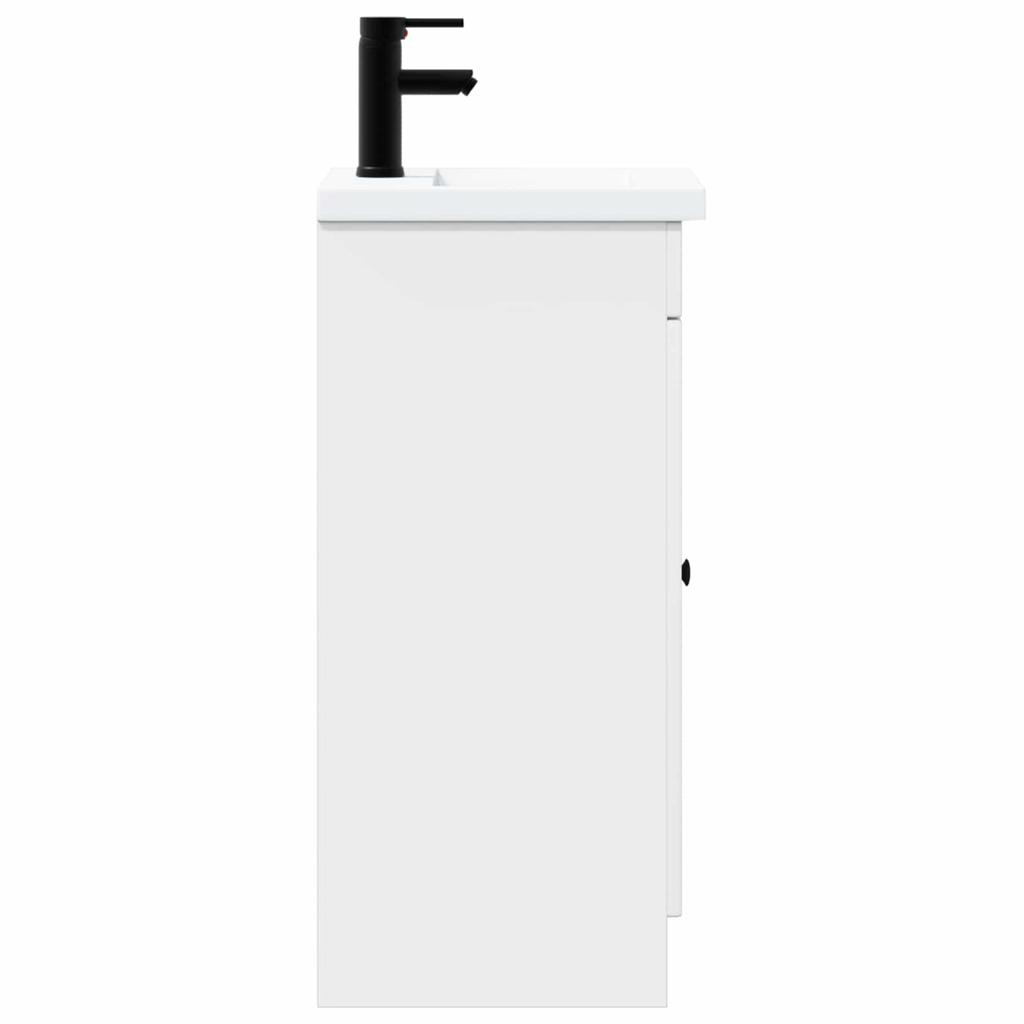 Bathroom Cabinet with Washbasin White 42 x 40 x 84.5 cm