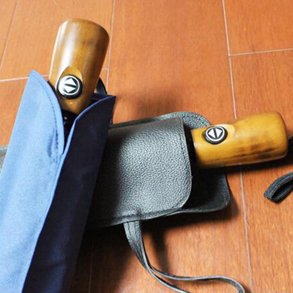 Advanced PU Leather Umbrella Cover Case Water Absorbent Travel Accessories Waterproof Ultrafine Cover Outdoor