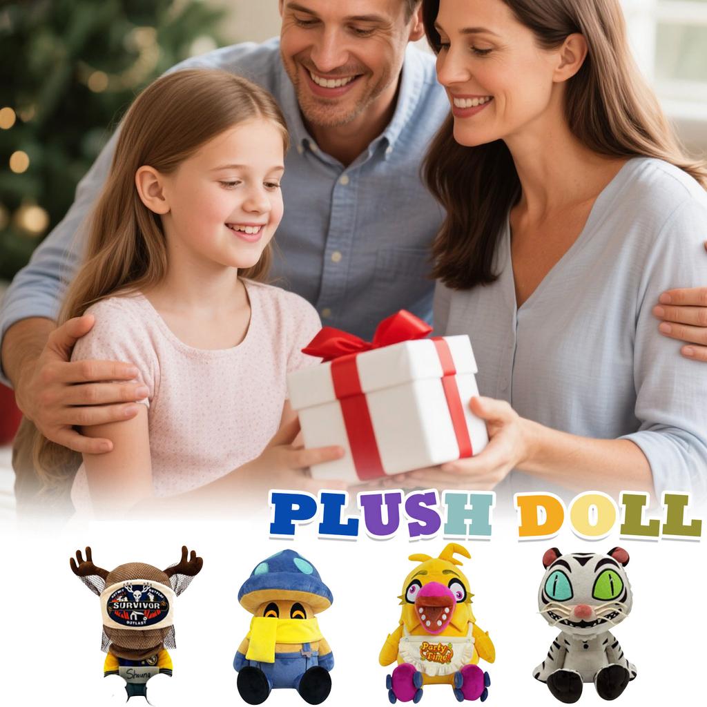 Plush Doll, Toy Gift, Cartoon , Children's Rag Doll, Children's Gift Pillow