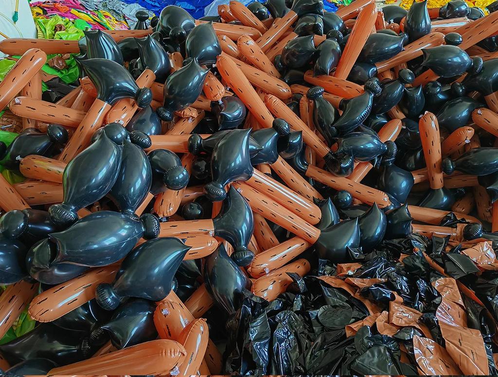 Новая детская игрушка надувной молот булава ПВХ надувная игрушка молот под дерево бейсбольная бита подарок для детей