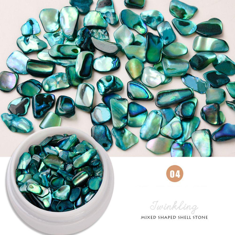 Фрагменты ракушек Орнамент для ногтей Кусочки ракушек для ногтей Кусочки ушка для ногтей Украшения для ногтей своими руками