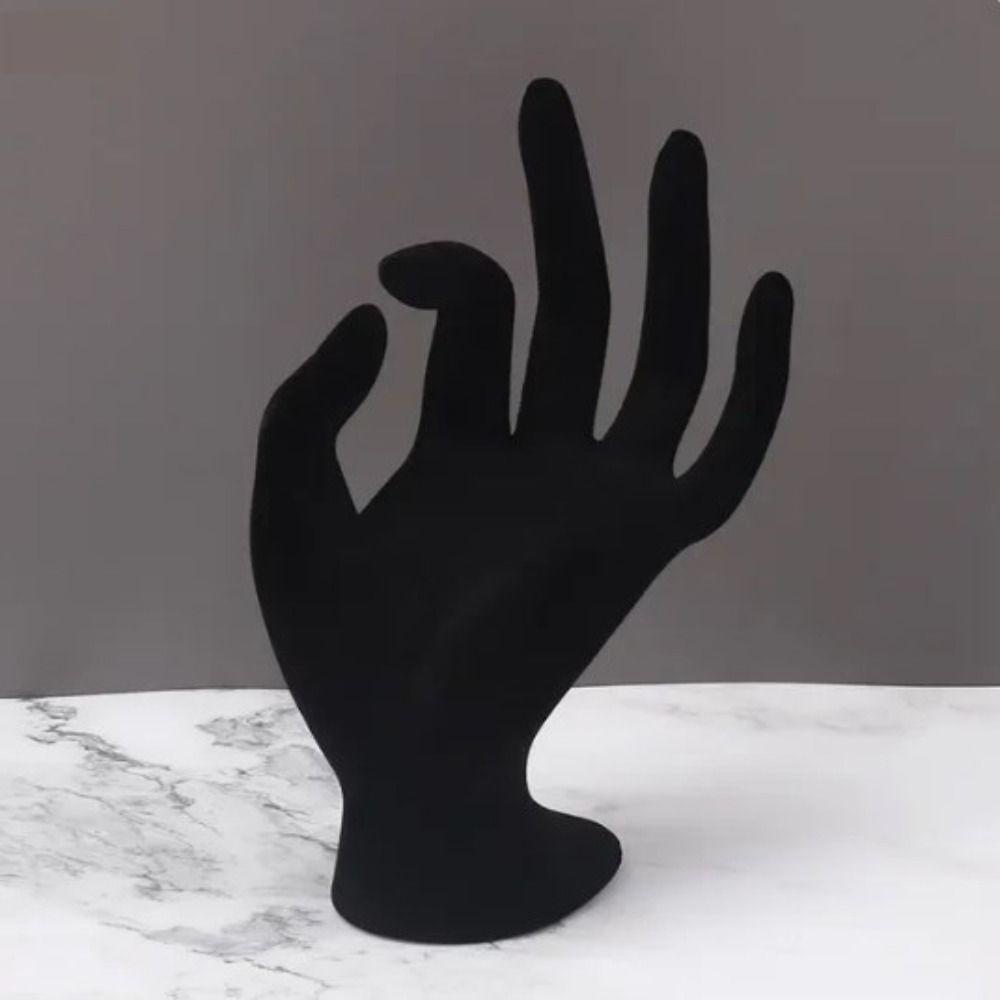 Model Art Jewelry Display Stand Plastic OK Hand Model Props Ring Display Ornaments  Jewelry Display