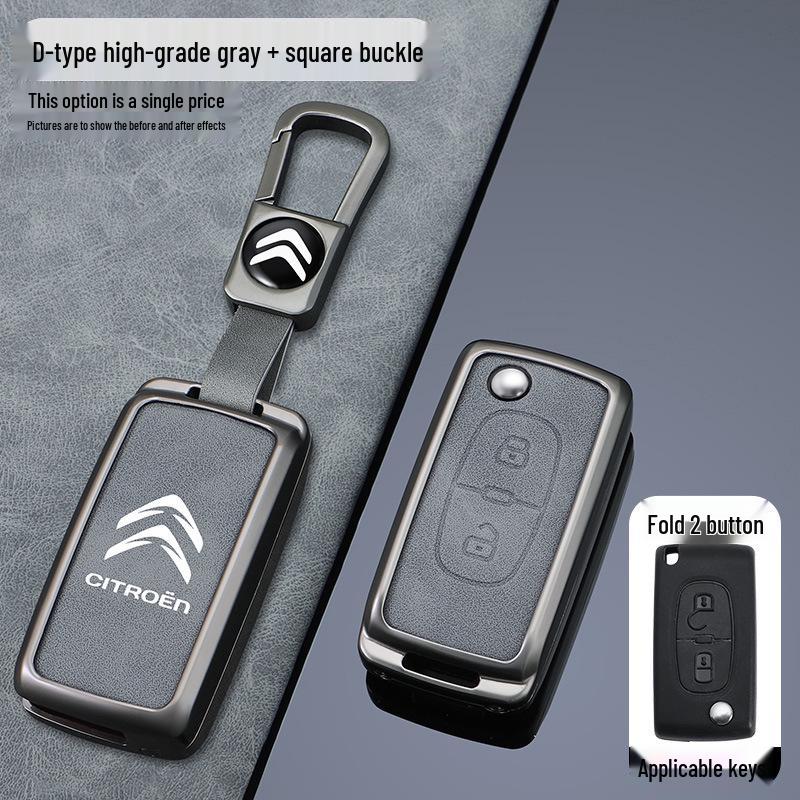 Чехол для ключа Citroen для C5X, C-Elysee, C3XR, Versailles C41, Tianyi C5, C6
