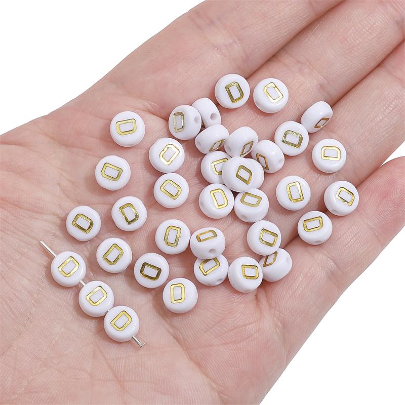 50 шт. 4x7 мм акриловые плоские бусины с буквами для серьг, браслета, ожерелья, ручная работа, аксессуары для изготовления ювелирных изделий своими руками