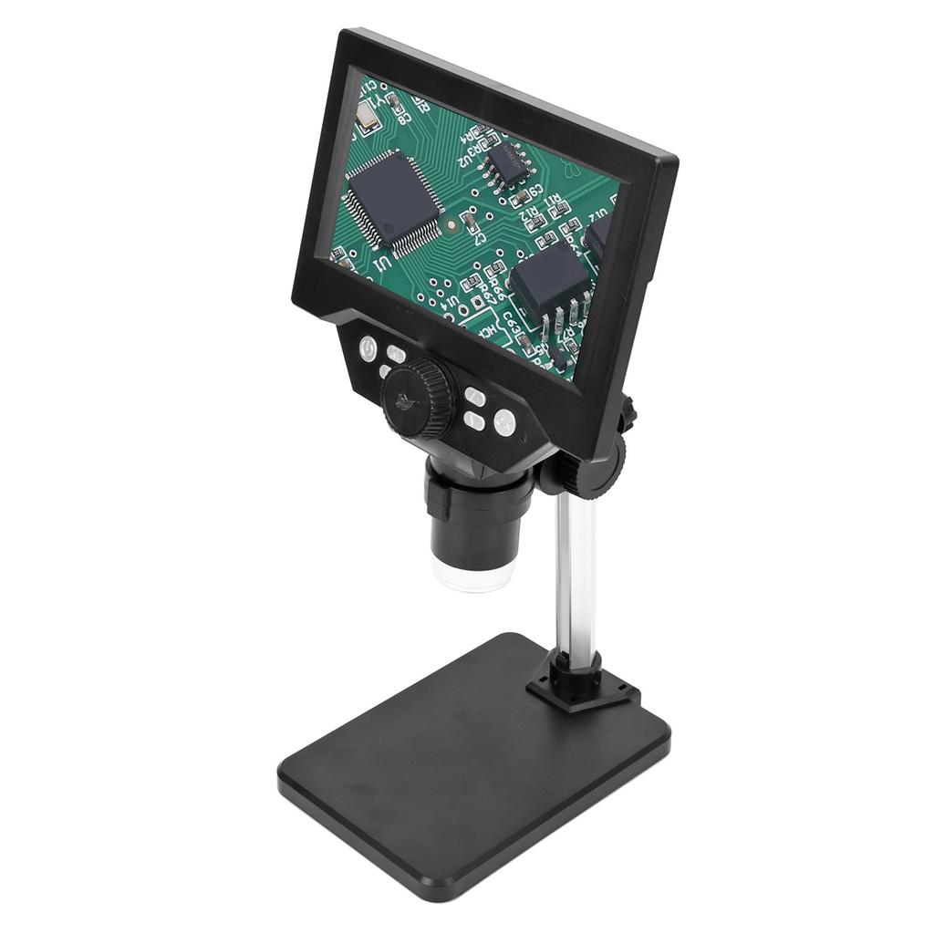 5,5-дюймовый ЖК-цифровой USB-микроскоп Портативный 10 МП 1000X 1080P Микроскоп для монет со светодиодной подсветкой для Windows для OS X