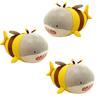 Bee Shark Plush Toy Funny Stuffed Animal Pillow Gift