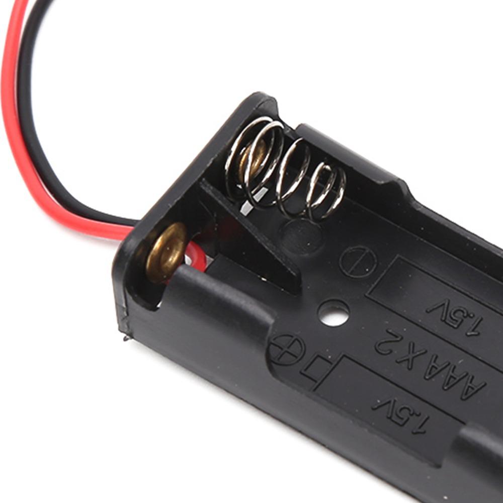 10Pcs 3× 1.5V AAA 3× 1.5V AAA Battery Holder with 15cm Wire AAA Battery Holder Remote Control