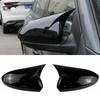 Черная накладка на зеркало заднего вида для Chevrolet Cruze 2009-2012