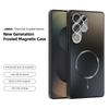ABEEL For Samsung Galaxy S25 Ultra Magnetic Case TPU PC Cooling Matte Phone Back Cover with Lens Film