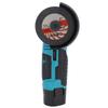 12V Brush Mini Angle Grinder 19500rpm Electric Grinding Tool Quiet Cordless Handheld Grinder for