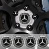 C200 E200 Для Mercedes Benz 4 шт. 75 мм Центральные колпаки на колеса автомобиля Кольцо AMG для Mercedes Benz GLE GLK SLK CLA CLK W203 W204 W205