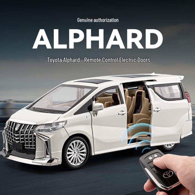 CheZhi 1:24 Toyota Alphard Радиоуправляемая Машинка со Звуком и Светом - Электрический Бизнес-Автомобиль с Оттяжкой