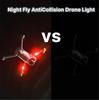 4 Colors Motorcycle UAV Night Drone Strobe Flashing Pilot Light Rechargeable New