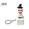 Novelty Keychain for Kids Halloween Fidget Toy with LED Light, Pumpkin Ghost Skull Sound Unique Birthday Gift Boys Girls Button, USB Rechargeable