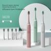 Sonic Rechargeable Waterproof Electric Toothbrush with Vibration and Replaceable Head