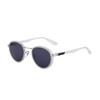 Men's High-End Round Frame Retro Metal Sunglasses - European & American Punk Style, Full-Rim Sun Protection Glasses