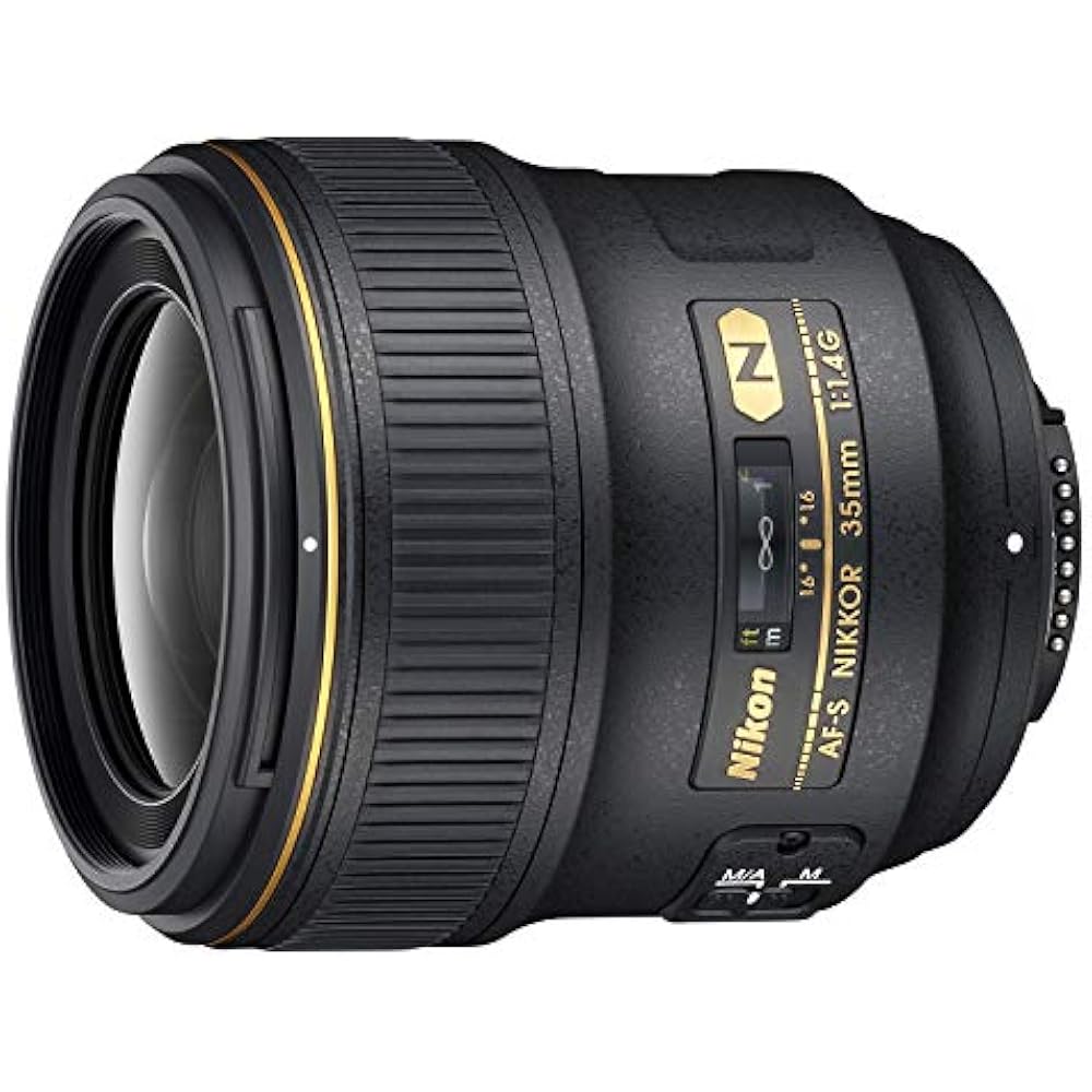 Nikon Single Focus Lens AF-S NIKKOR 35mm f/1.4g Full Size Compatible