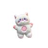Jinnew Cute Meow Meow Cat Keychain Plush Charms With Pressing Will Make Sound A