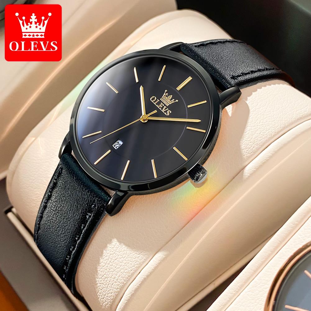 OLEVS Women's Watches Trend Trend Original Quartz Wristwatch Stainless Steel Mesh Strap Ultra-thin Dial Outdoor Casual Wear 5869