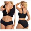 Plus Size Underwear European and American Front Clasp Nursing Bra Thin Large Cup Bra