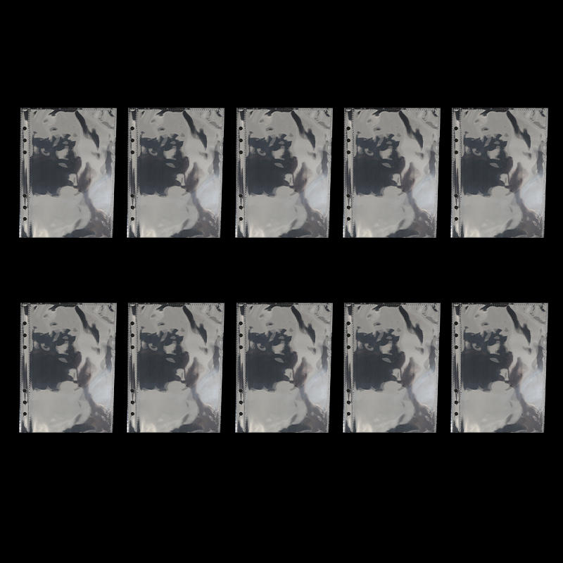 Обложка для блокнота, Многоразовая прозрачная ПВХ обложка, Водонепроницаемая обложка для планера с блестками на молнии для студентов