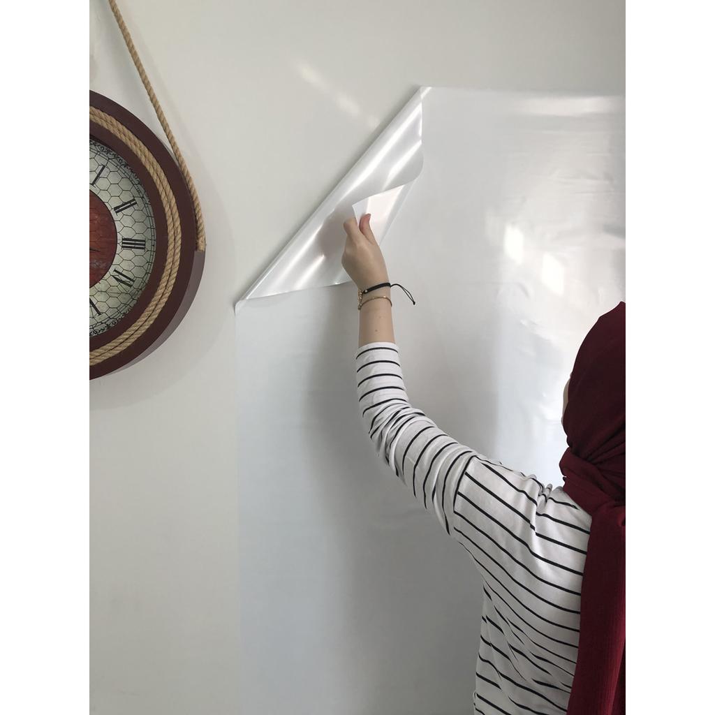 2 шт. белая смарт-бумажная доска 100x100 см, доска для письма с ручкой, подарок, наклеивается на стену, стекло, классную доску