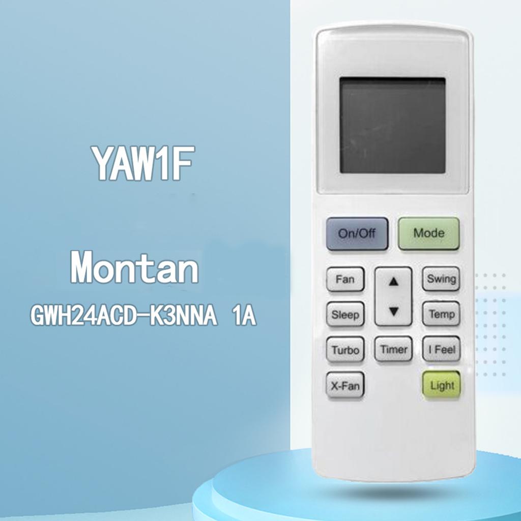 Универсальный кондиционер YAW1F, замена пульта дистанционного управления для контроллера кондиционера Montana GWH24ACD-K3NNA1A