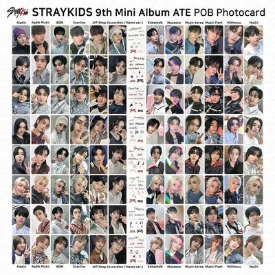 9-й мини-альбом ATE POB Photocard AppleMusic Aladin Withmuu SKZ KPOP