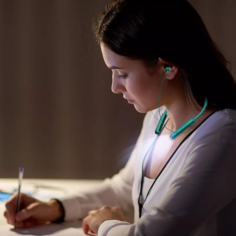 Neck Hanging Sport Running Earphones With Mic Headset New Wireless Bluetooth Headphones